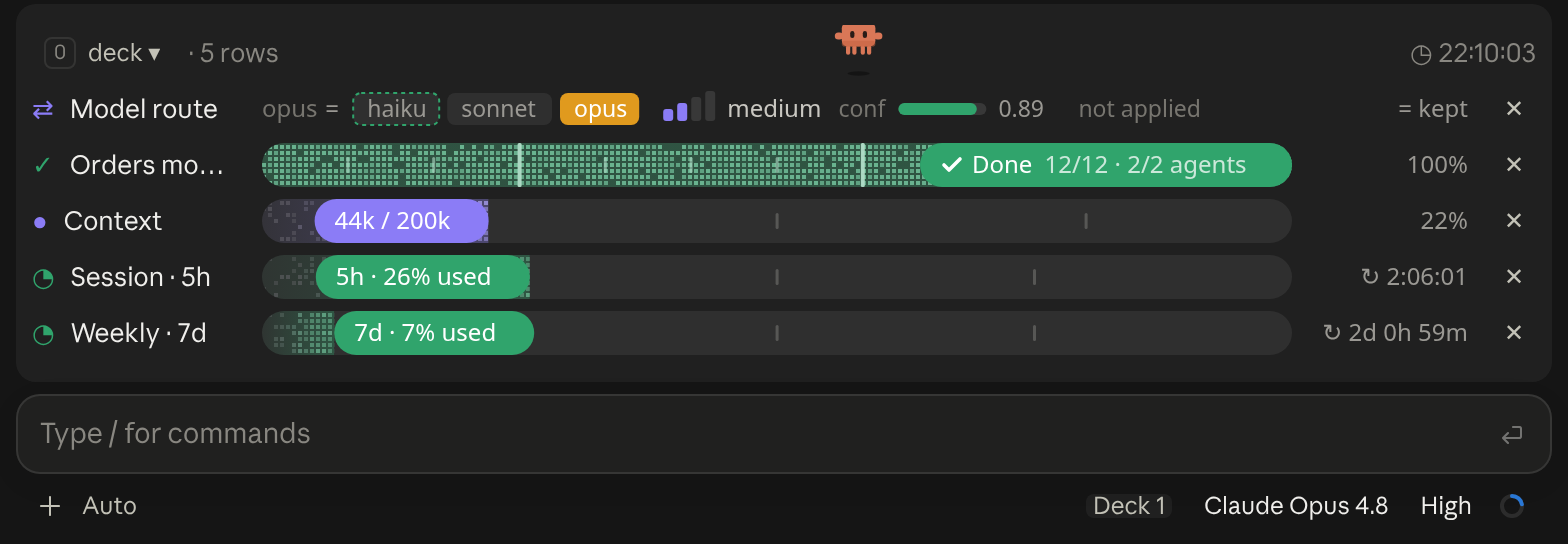 Deck in Claude Desktop