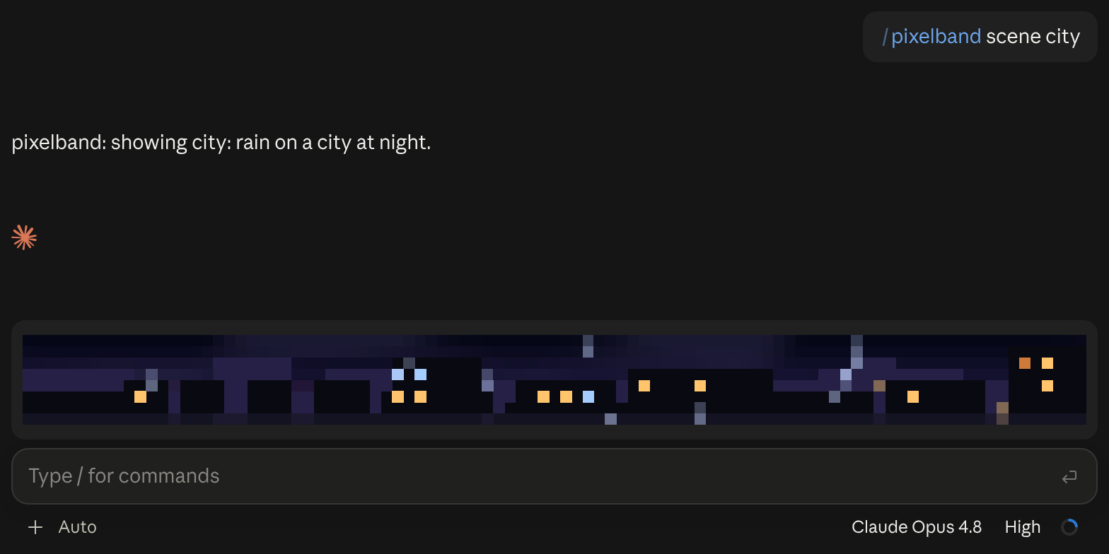 Pixelband in Claude Desktop