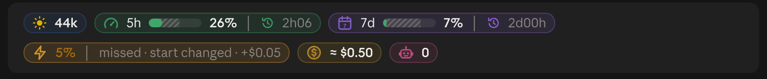 Token Weather Usage in Claude Desktop